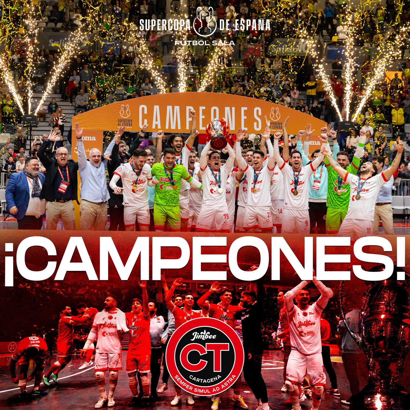 Jimbee Cartagena Campeón Supercopa